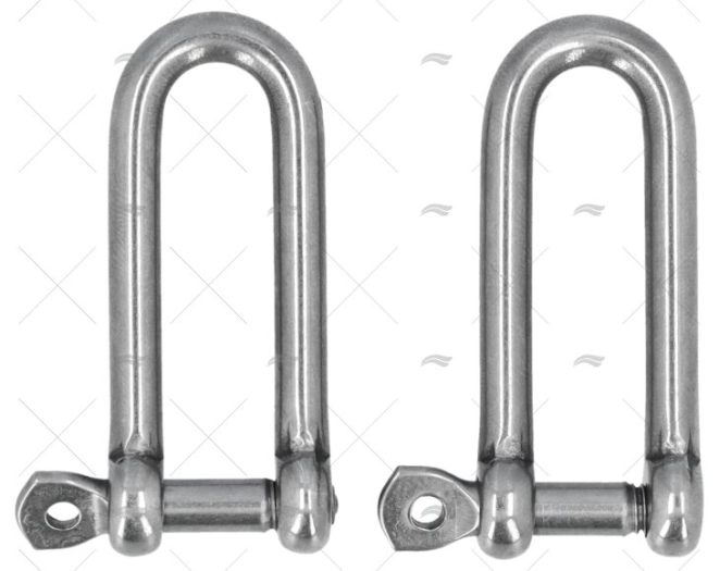 MANILHA RETA LONGA AISI-316 05mm (2un)