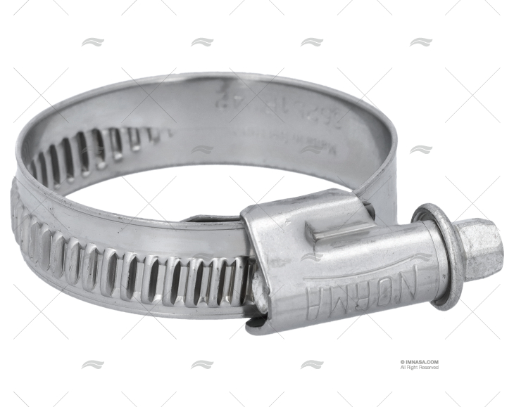 ABRAÇADEIRA INOX W4  25- 40/12 NORMA