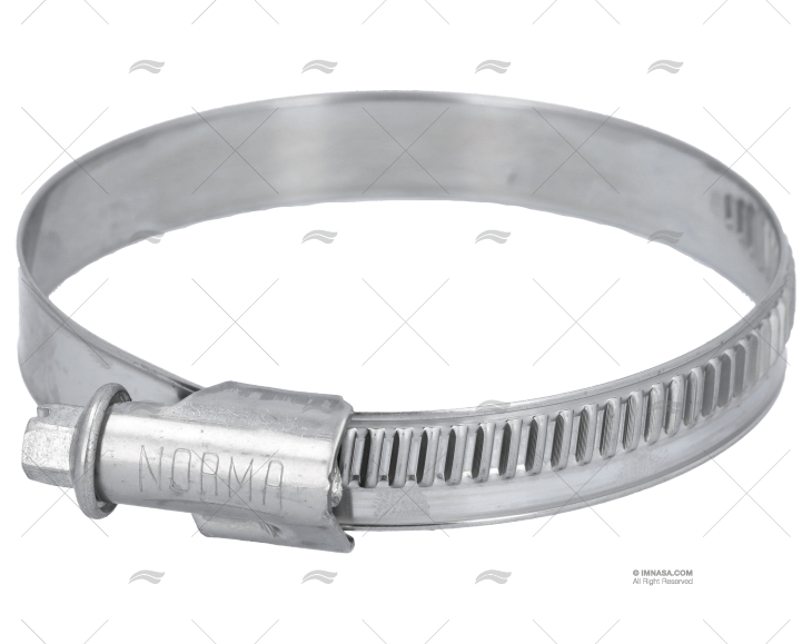 ABRAÇADEIRA INOX W4  50- 70/12 NORMA