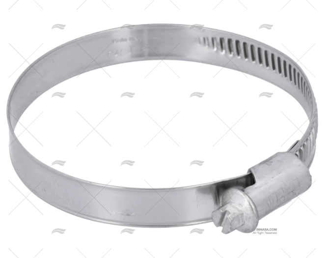 ABRAÇADEIRA INOX W4  60- 80/12 NORMA
