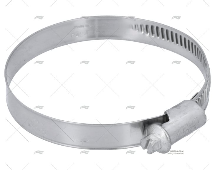 FASCETTA INOX W4  60- 80/12 NORMA