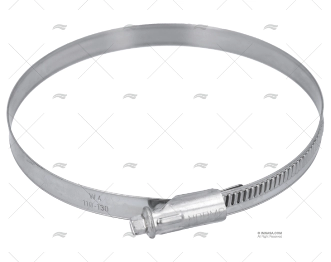 FASCETTA INOX W4 110-130/12 NORMA