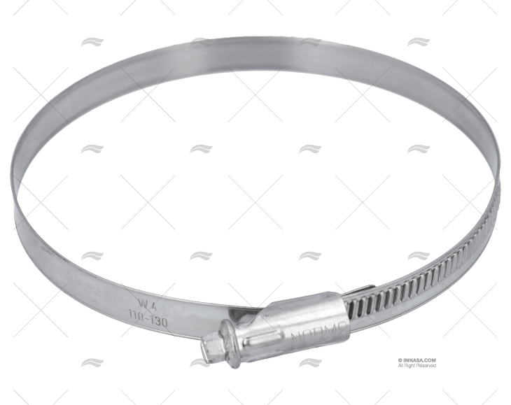 FASCETTA INOX W4 110-130/12 NORMA