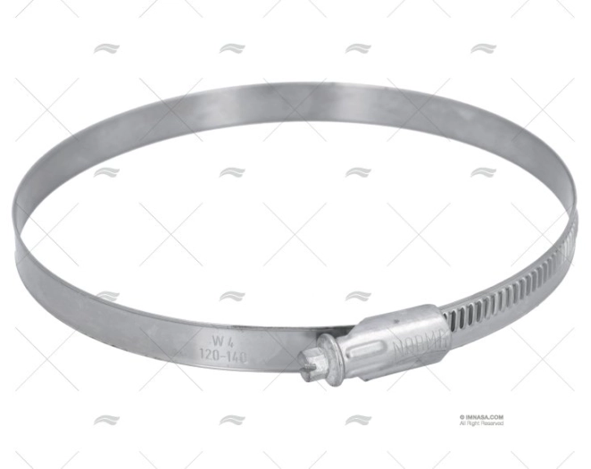 FASCETTA INOX W4 120-140/12 NORMA