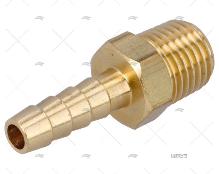 RACCORDO FILETTATURA TUBO OTTONE