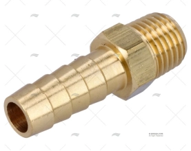 RACCORD ROSCA TUBO LATÃO