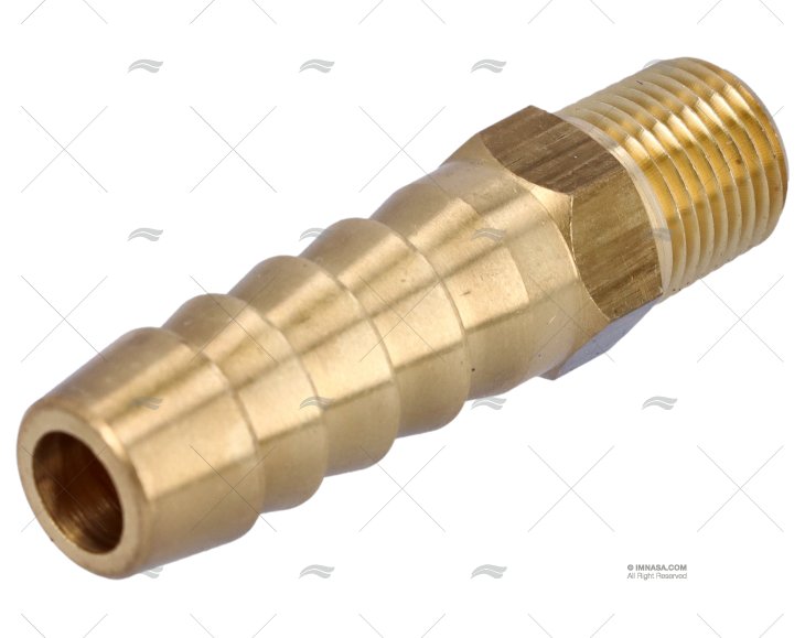 RACCORDO FILETTATURA TUBO OTTONE