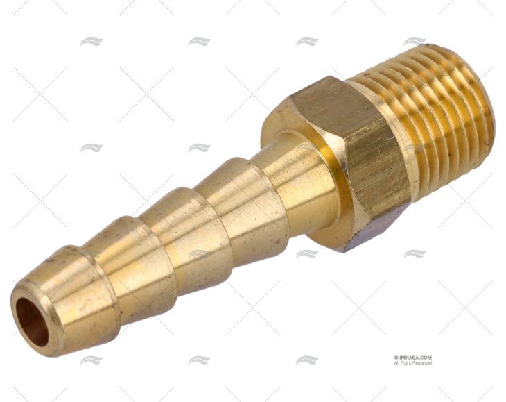 RACCORDO FILETTATURA TUBO OTTONE
