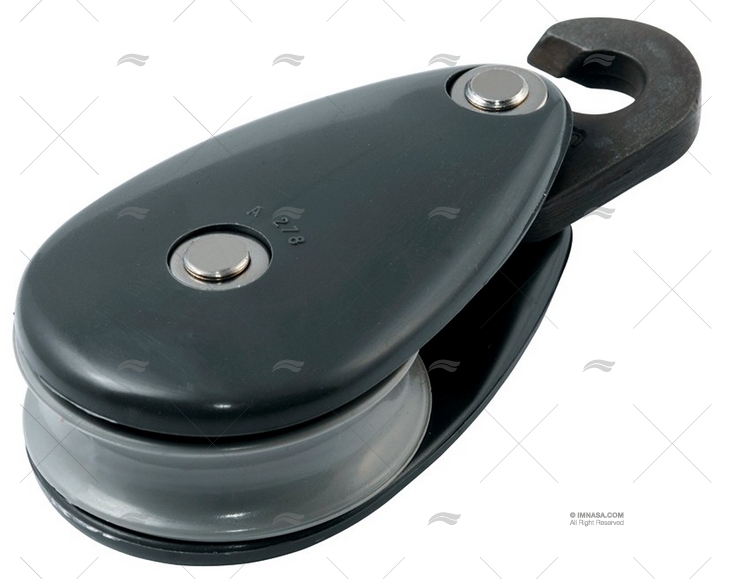 PULLEY FOR LASER 38mm SIMPLE W/HOOK ALLEN BROTHERS