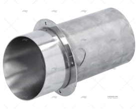 USCITA SCARICO INOX 100mm