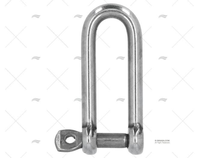 MANILHA RETA LONGA AISI-316 06mm