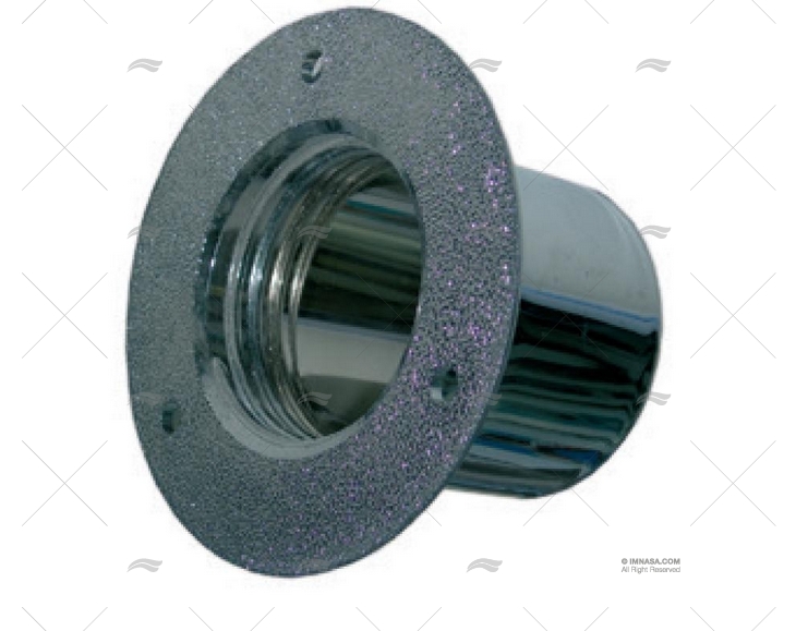 SAÍDA ESCAPE PVC CROMADO 71mm