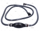 FUEL LINE W/PRIMER BULB 2m x 5/16'