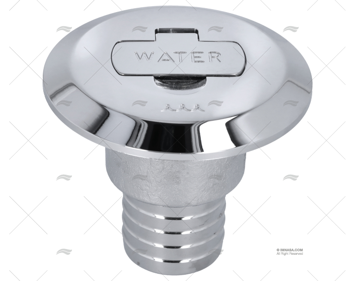 TAMPÃO ÁGUA 38mm C/Chave LATÃO CROMADO F FORESTI SUARDI