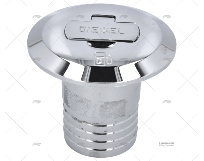 TAMPÃO DIESEL 50mm C/CHAVE LATÃO CROMADO FORESTI SUARDI