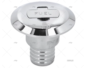 TAPPO CARBURANTE 38mm C/CHIAVE OTTONE CROMATO F. FORESTI SUARDI