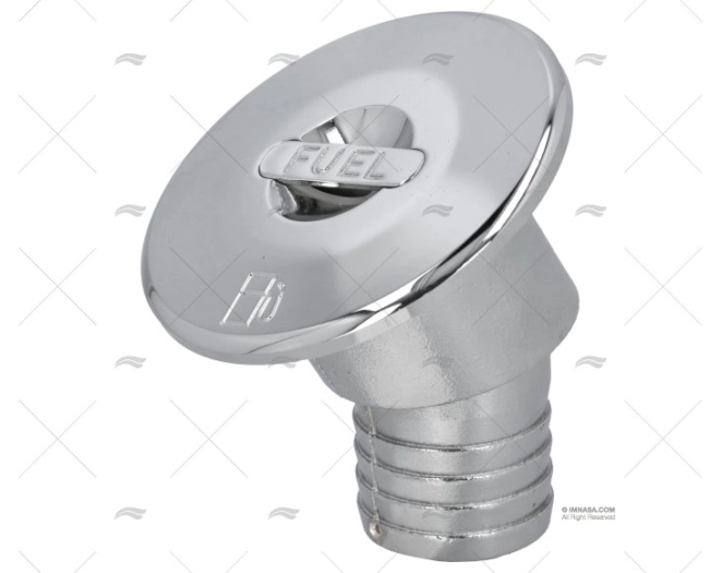 TAMPÃO COMBUSTÍVEL 38mm LATÃO CROMADO INC.30º FORESTI SUARDI