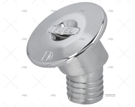 TAMPÃO COMBUSTÍVEL 38mm LATÃO CROMADO INC.30º FORESTI SUARDI