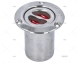 TAMPA GAS 50mm INOX (VERMELHO)