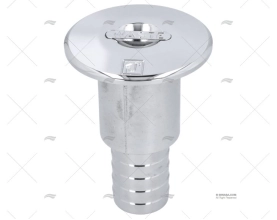 TAMPÃO ESGOTO 38mm LATÃO CROMADO FORESTI FORESTI SUARDI