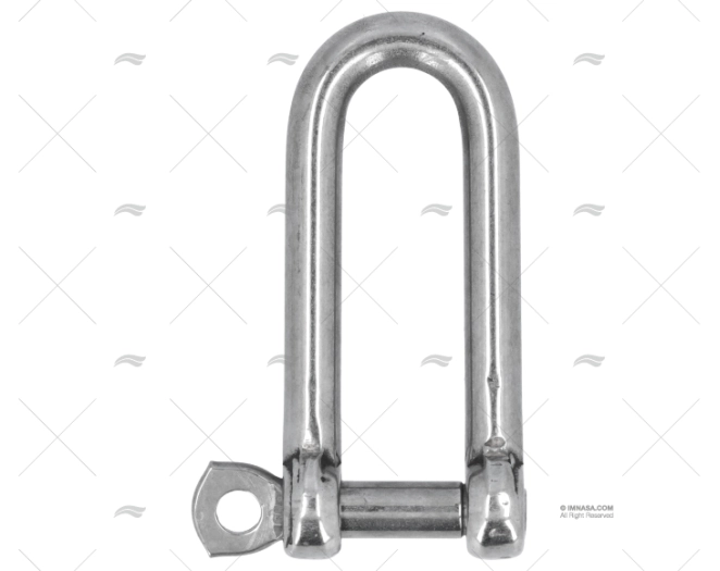 MANILHA RETA LONGA AISI-316 10mm