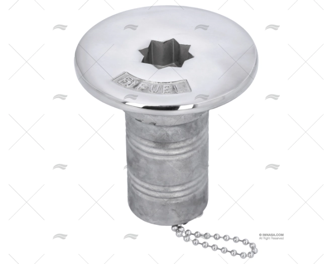 TAPPO CARBURANTE 38mm INOX