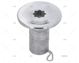 TAPPO WC 38mm INOX