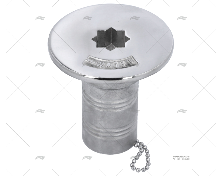 TAPPO WC 38mm INOX