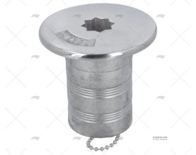 TAPPO WC 50mm INOX