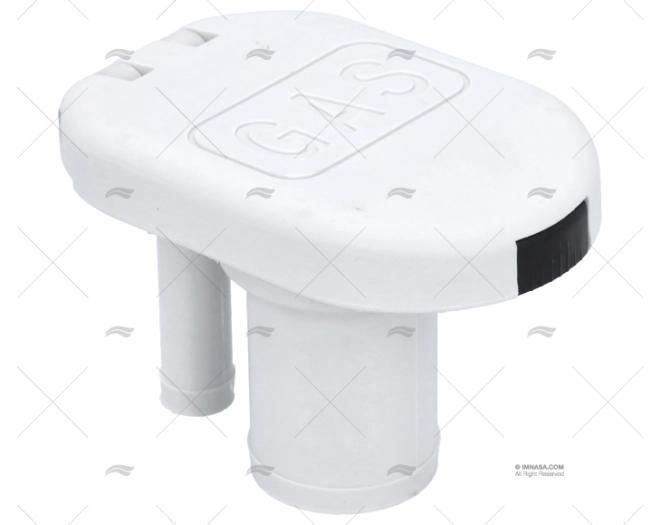 TAPPO CARBURANTE 38mm PVC BIANCO DRITTO PERKO