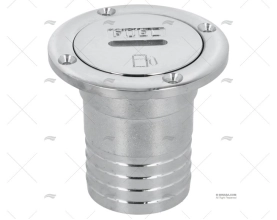 TAPPO CARBURANTE 50mm OTTONE CROMATO FORESTI FORESTI SUARDI