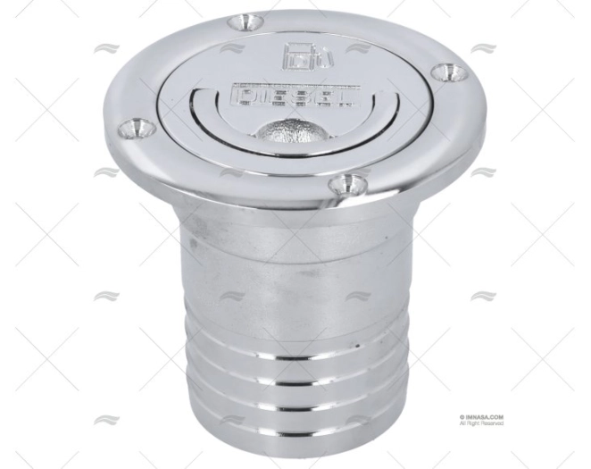 TAMPÃO GASÓLEO 50mm LATÃO CROMADO FORESTI FORESTI SUARDI