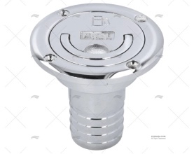 TAPPO CARBURANTE 35mm OTTONE CROMATO FORESTI FORESTI SUARDI