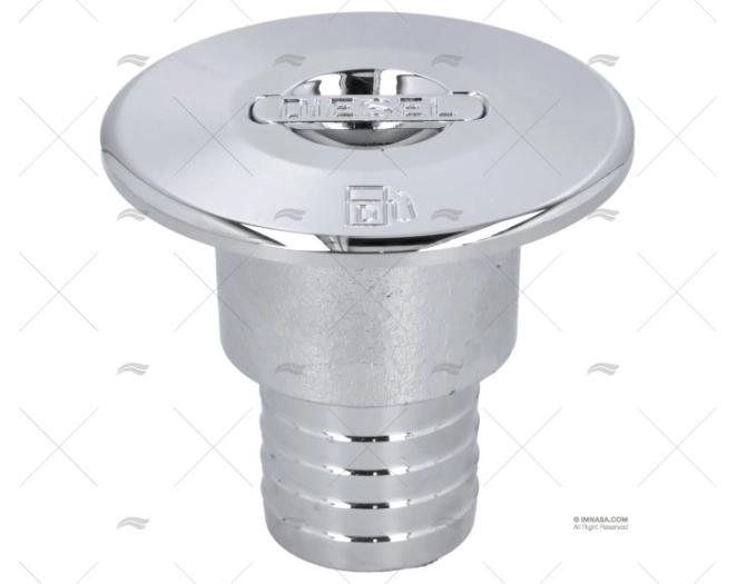 TAMPÃO GASÓLEO 38mm LATÃO CROMADO FORESTI FORESTI SUARDI