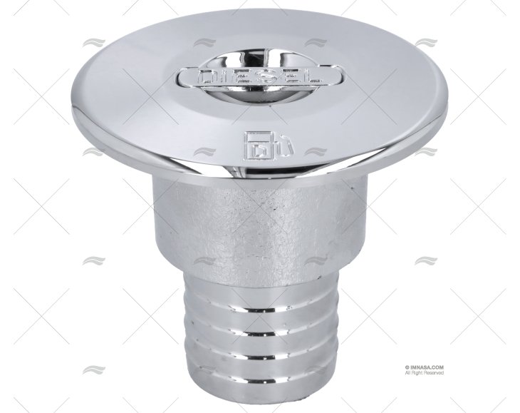 TAPPO GASOLIO 38mm OTTONE CROMATO FORESTI FORESTI SUARDI