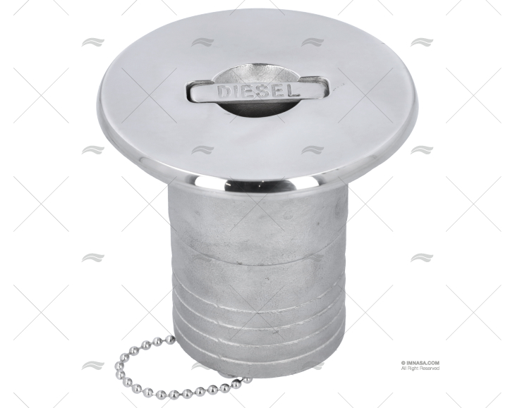 STAINLESS STEEL DIESEL CAP 50mm