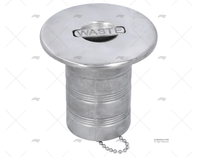 TAPPO SCARICO 50mm INOX