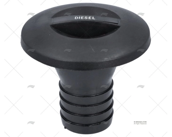 TAMPÃO GASÓLEO 38mm PVC PRETO