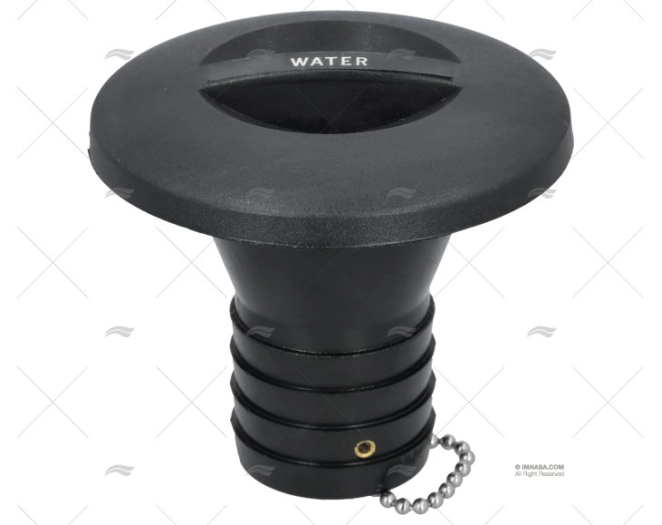TAPPO WC 38mm PVC NERO