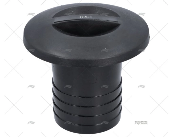 TAPPO GAS 50mm PVC NERO