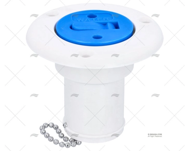 TAPPO ACQUA 38mm PVC BIANCO