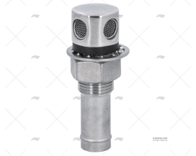 STAINLESS STEEL STRAIGHT VENT 15/16''