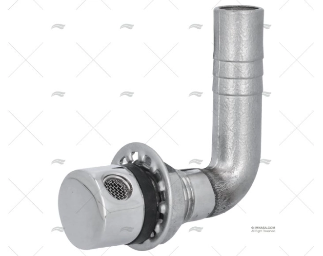 RESPIRADOURO INOX CURVO 15/16"