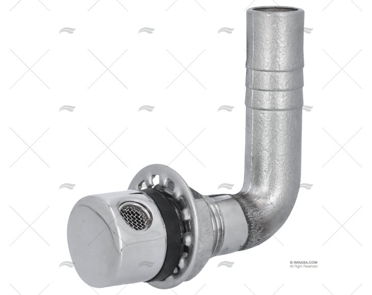 RESPIRADOURO INOX CURVO 15/16"