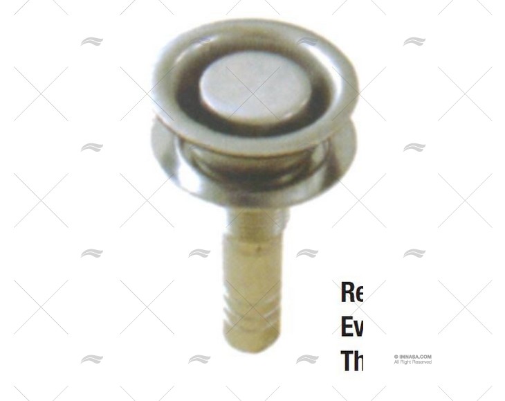 RESPIRADOURO RETO INOX 15/16''