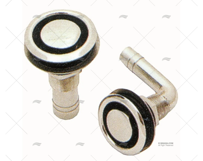SFIATO GOMITO INOX 12mm