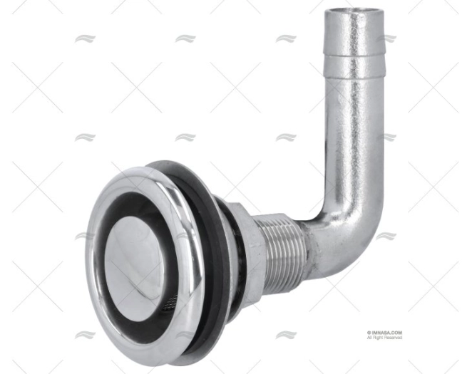 SFIATO GOMITO INOX 14mm