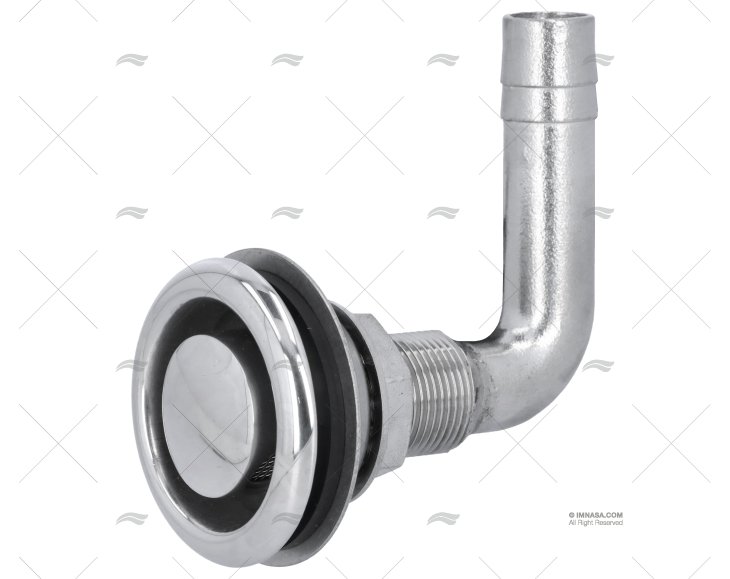 SFIATO GOMITO INOX 14mm