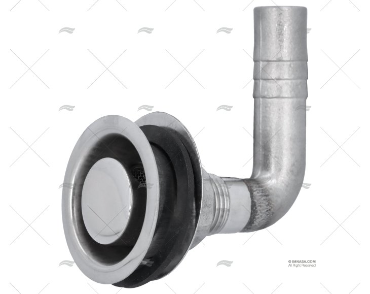 SFIATO GOMITO INOX 16mm