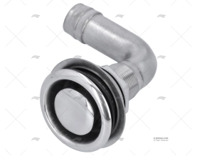 SFIATO GOMITO INOX 19mm